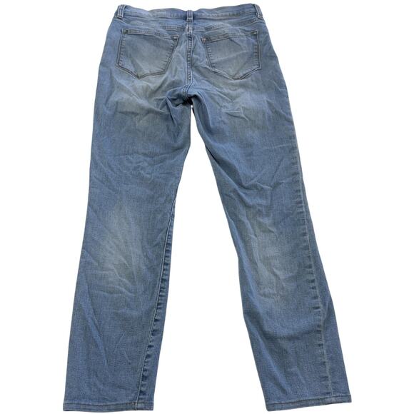 J Crew Jeans Womens 27 Blue Lookout High Rise Crop Stretch Denim Skinny Leg - Picture 3 of 10